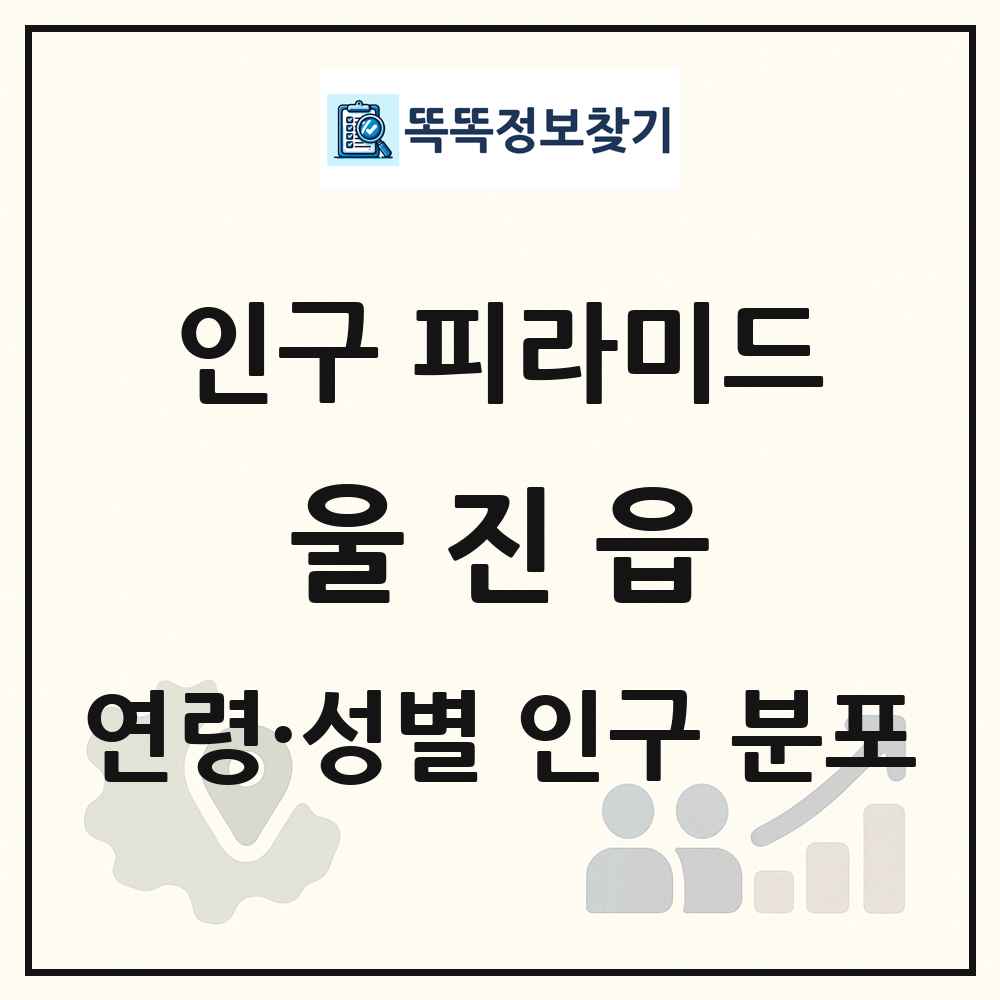 울진읍 인구 피라미드 링크 그림